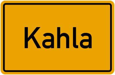 Branchenbuch Kahla, Thüringen