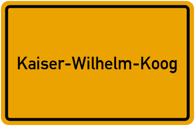 Kaiser-Wilhelm-Koog in Schleswig-Holstein erkunden
