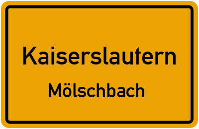 Straßenverzeichnis Kaiserslautern Mölschbach