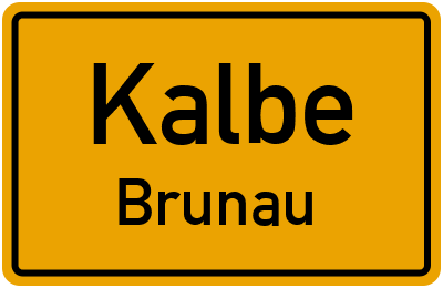 Straßenverzeichnis Kalbe Brunau
