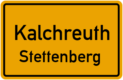 Straßenverzeichnis Kalchreuth Stettenberg