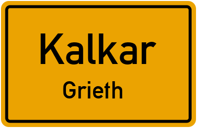 Straßenverzeichnis Kalkar Grieth