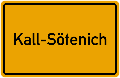 Branchenbuch Kall-Sötenich, Nordrhein-Westfalen