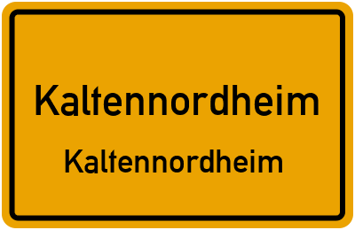 Straßenverzeichnis Kaltennordheim Kaltennordheim