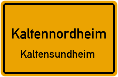 Straßenverzeichnis Kaltennordheim Kaltensundheim