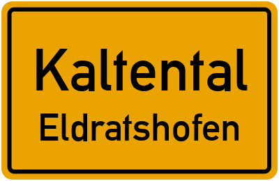 Straßenverzeichnis Kaltental Eldratshofen