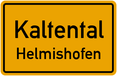 Straßenverzeichnis Kaltental Helmishofen
