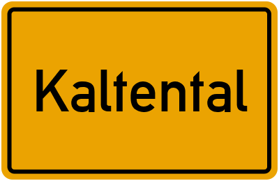 Kaltental in Bayern