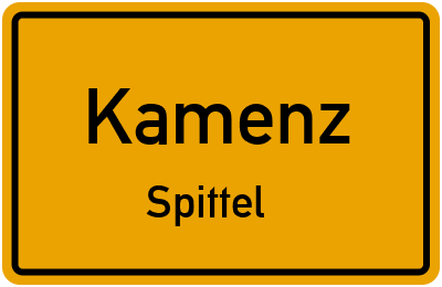 Straßenverzeichnis Kamenz Spittel