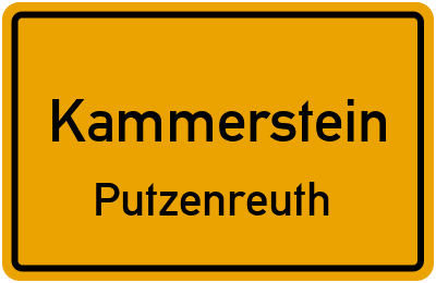 Straßenverzeichnis Kammerstein Putzenreuth