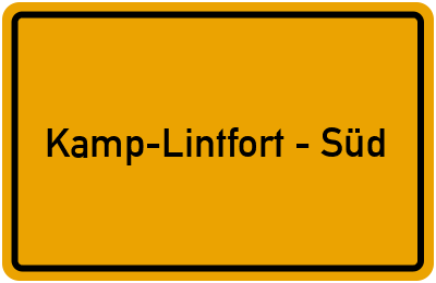 Branchenbuch Kamp-Lintfort - Süd, Nordrhein-Westfalen