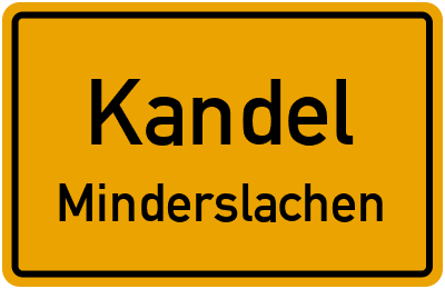 Straßenverzeichnis Kandel Minderslachen