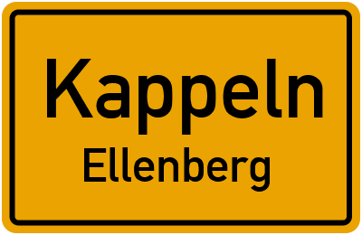 Straßenverzeichnis Kappeln Ellenberg