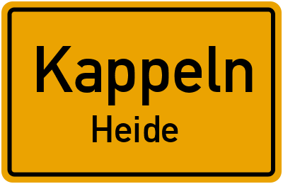 Straßenverzeichnis Kappeln Heide