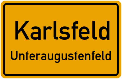 Straßenverzeichnis Karlsfeld Unteraugustenfeld