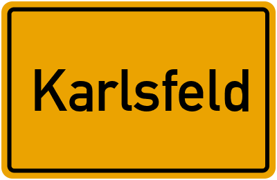 Karlsfeld in Bayern