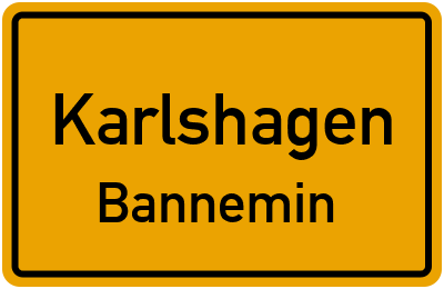 Straßenverzeichnis Karlshagen Bannemin