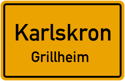 Straßenverzeichnis Karlskron Grillheim