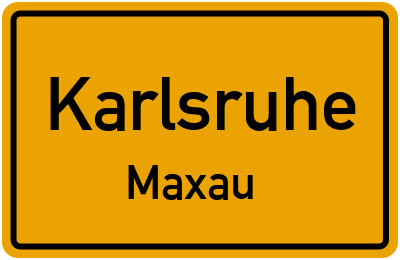 Straßenverzeichnis Karlsruhe Maxau