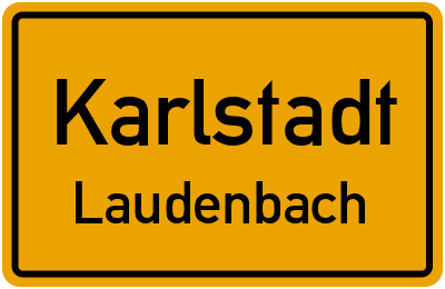 Straßenverzeichnis Karlstadt Laudenbach