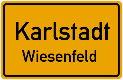 Straßenverzeichnis Karlstadt Wiesenfeld