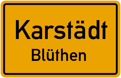 Straßenverzeichnis Karstädt Blüthen