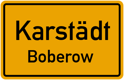 Straßenverzeichnis Karstädt Boberow