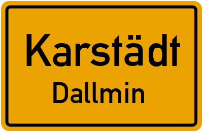 Straßenverzeichnis Karstädt Dallmin