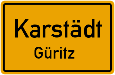 Straßenverzeichnis Karstädt Güritz