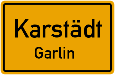 Straßenverzeichnis Karstädt Garlin