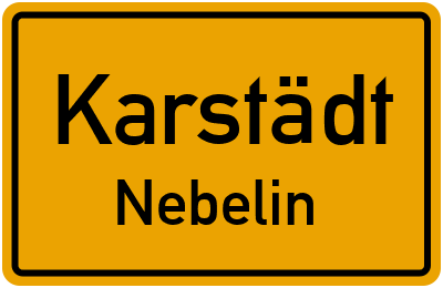 Straßenverzeichnis Karstädt Nebelin