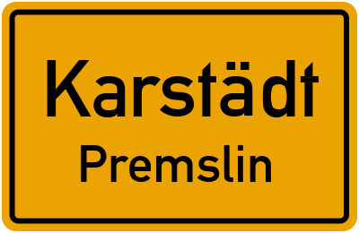 Straßenverzeichnis Karstädt Premslin