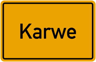Branchenbuch Karwe, Brandenburg