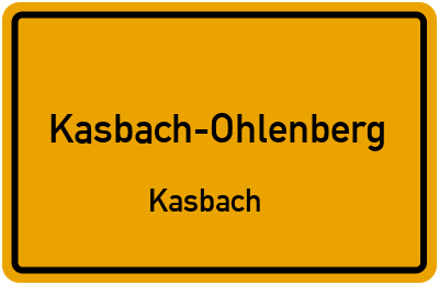 Straßenverzeichnis Kasbach-Ohlenberg Kasbach
