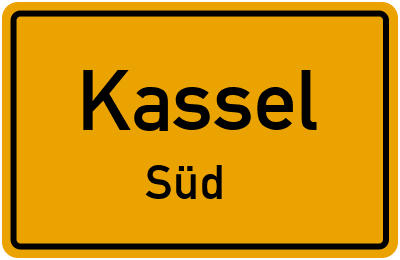 Straßenverzeichnis Kassel Süd