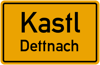 Straßenverzeichnis Kastl Dettnach