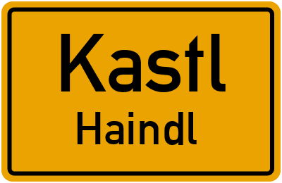 Straßenverzeichnis Kastl Haindl