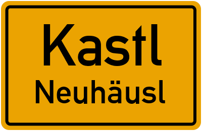 Straßenverzeichnis Kastl Neuhäusl