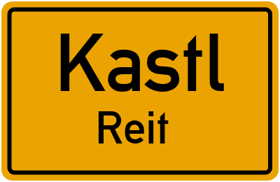 Straßenverzeichnis Kastl Reit