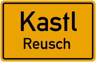 Straßenverzeichnis Kastl Reusch