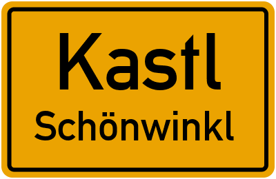 Straßenverzeichnis Kastl Schönwinkl