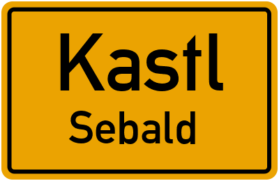 Straßenverzeichnis Kastl Sebald
