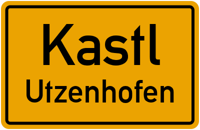Straßenverzeichnis Kastl Utzenhofen