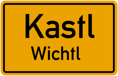 Straßenverzeichnis Kastl Wichtl