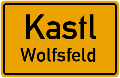 Straßenverzeichnis Kastl Wolfsfeld