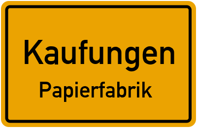 Straßenverzeichnis Kaufungen Papierfabrik