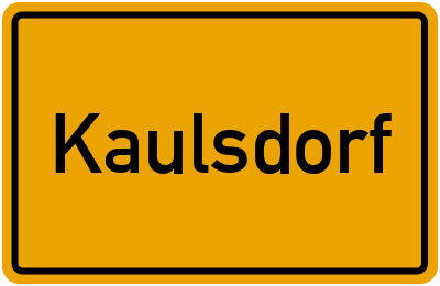 Kaulsdorf in Thüringen erkunden