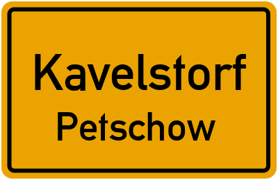 Straßenverzeichnis Kavelstorf Petschow