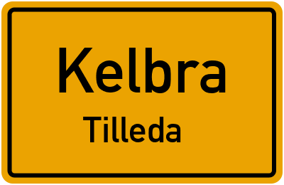 Straßenverzeichnis Kelbra Tilleda