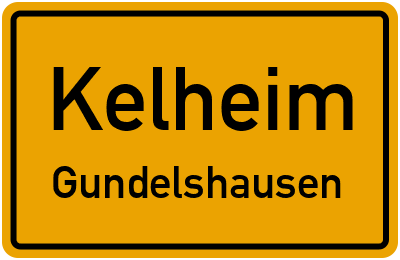 Straßenverzeichnis Kelheim Gundelshausen